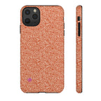 Micro-design phone cases orange