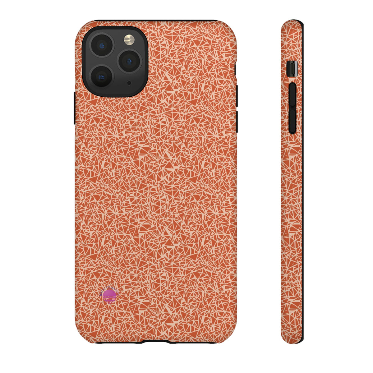 Micro-design phone cases orange