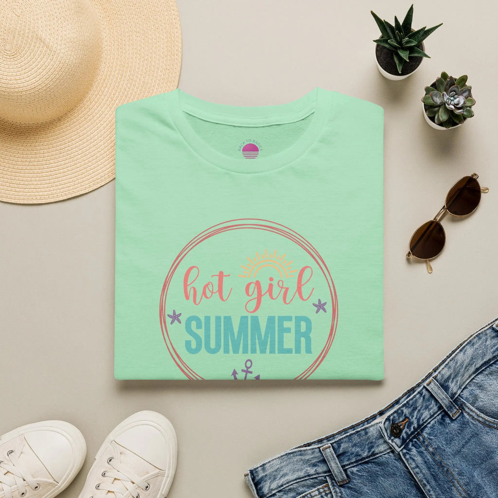 Hot Girl Summer Beachy Sun T-Shirt Printify