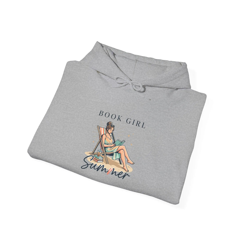 Book Girl Summer Hoodie | BookTok, Beach Reading, Bookish Aesthetic Printify
