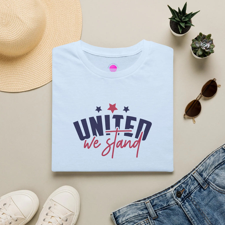 United We Stand July 4th T-Shirt Printify