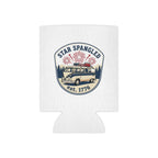 Star Spangled Van Can koozie — Patriotic 1776 RV Beer Cooler