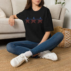 Patriotic Star Stripe T-Shirt — American Flag Stars & Stripes Tee Printify
