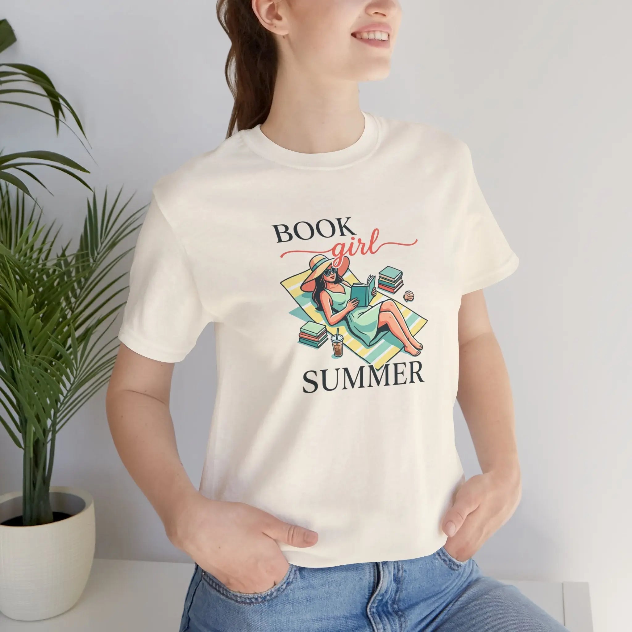 Book Girl Summer Tee | BookTok, Bookish Reading Beach Reads Printify