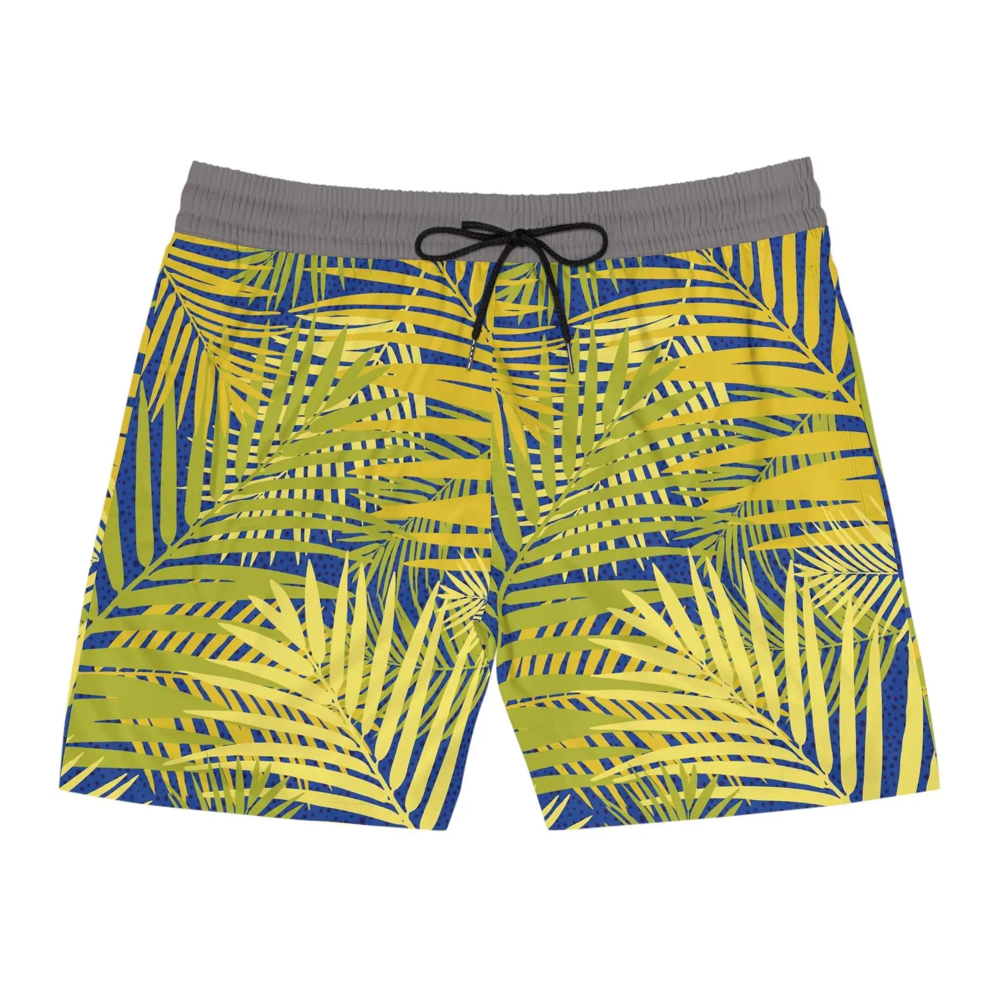 Men's Tropical Swim Shorts — Tropical Vibe Mid-Length Swimshorts