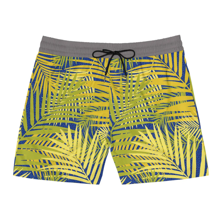 Men's Tropical Swim Shorts — Tropical Vibe Mid-Length Swimshorts