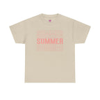 Pink "SUMMER" Graphic Tee — Summer Repeat Printify