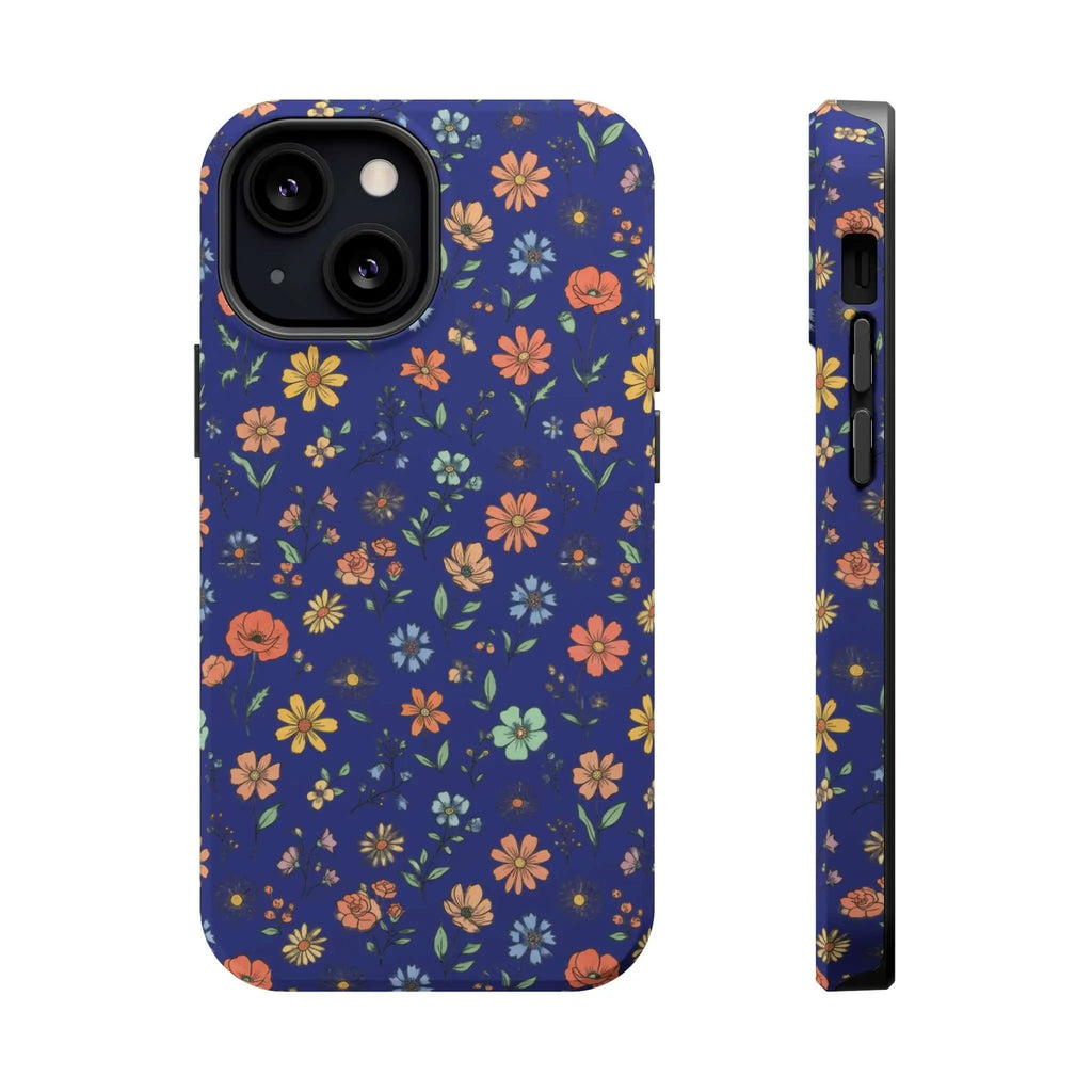 Floral All-Over Seasonal Print Phone Case — Magnetic Impact-Resistant Printify