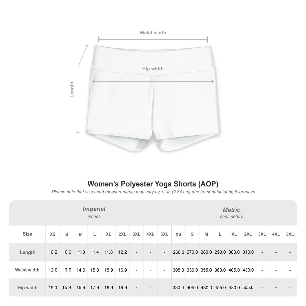 Women's Zebra-Stripe Yoga Shorts — Orange Pink Abstract Activewear