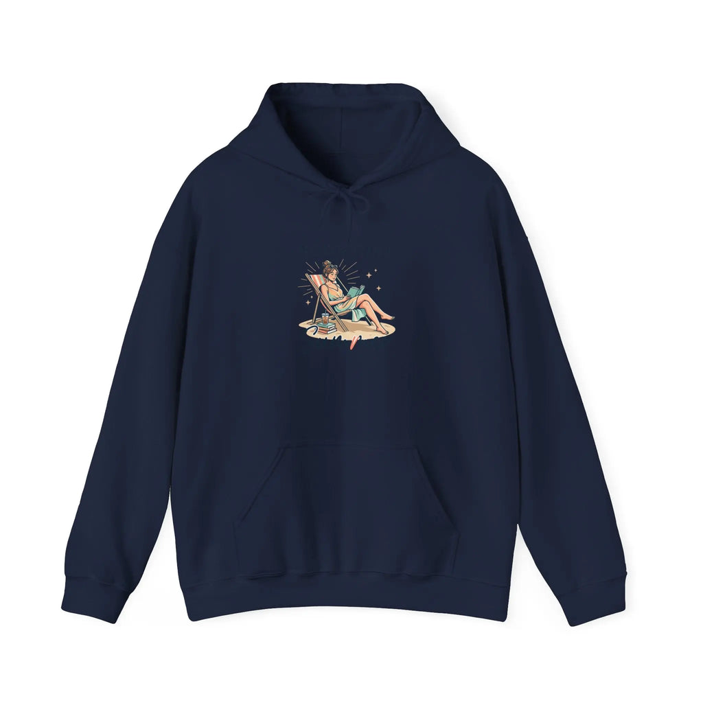 Book Girl Summer Hoodie | BookTok, Beach Reading, Bookish Aesthetic Printify