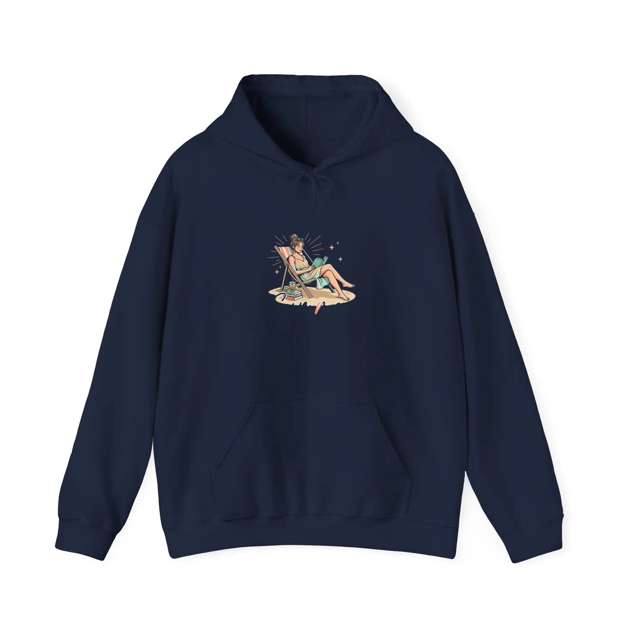 Book Girl Summer Hoodie | BookTok, Beach Reading, Bookish Aesthetic Printify