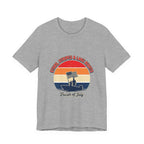 Stars Stripes & Lake Vibes Tee | vintage USA, red white blue