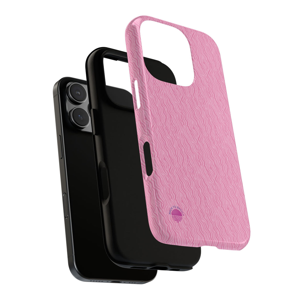 Micro-design pink zebra