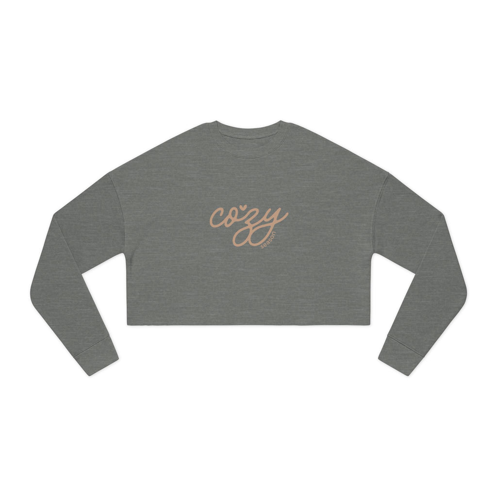 'Cozy Season' Women's Cropped Sweatshirt
