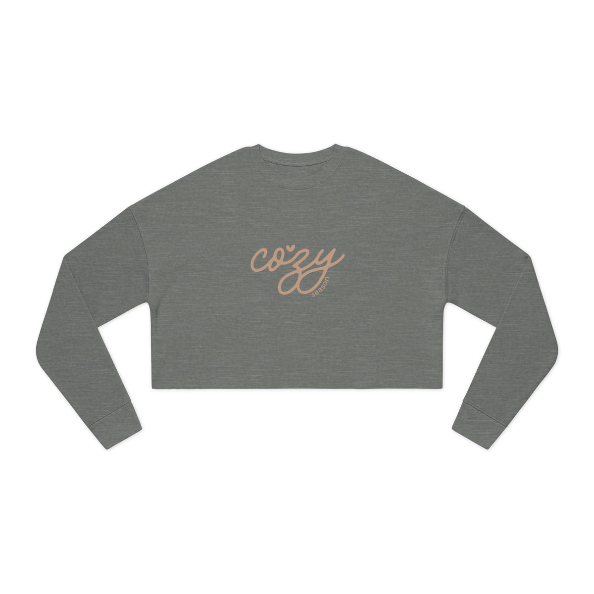 'Cozy Season' Women's Cropped Sweatshirt