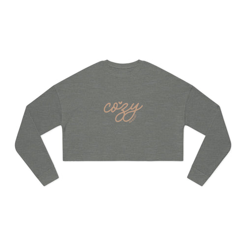 'Cozy Season' Women's Cropped Sweatshirt