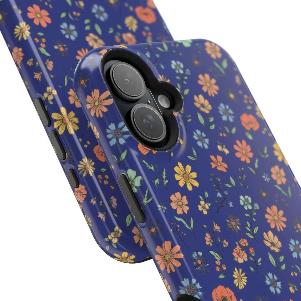 Floral All-Over Seasonal Print Phone Case — Magnetic Impact-Resistant Printify