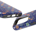 Floral All-Over Seasonal Print Phone Case — Magnetic Impact-Resistant Printify