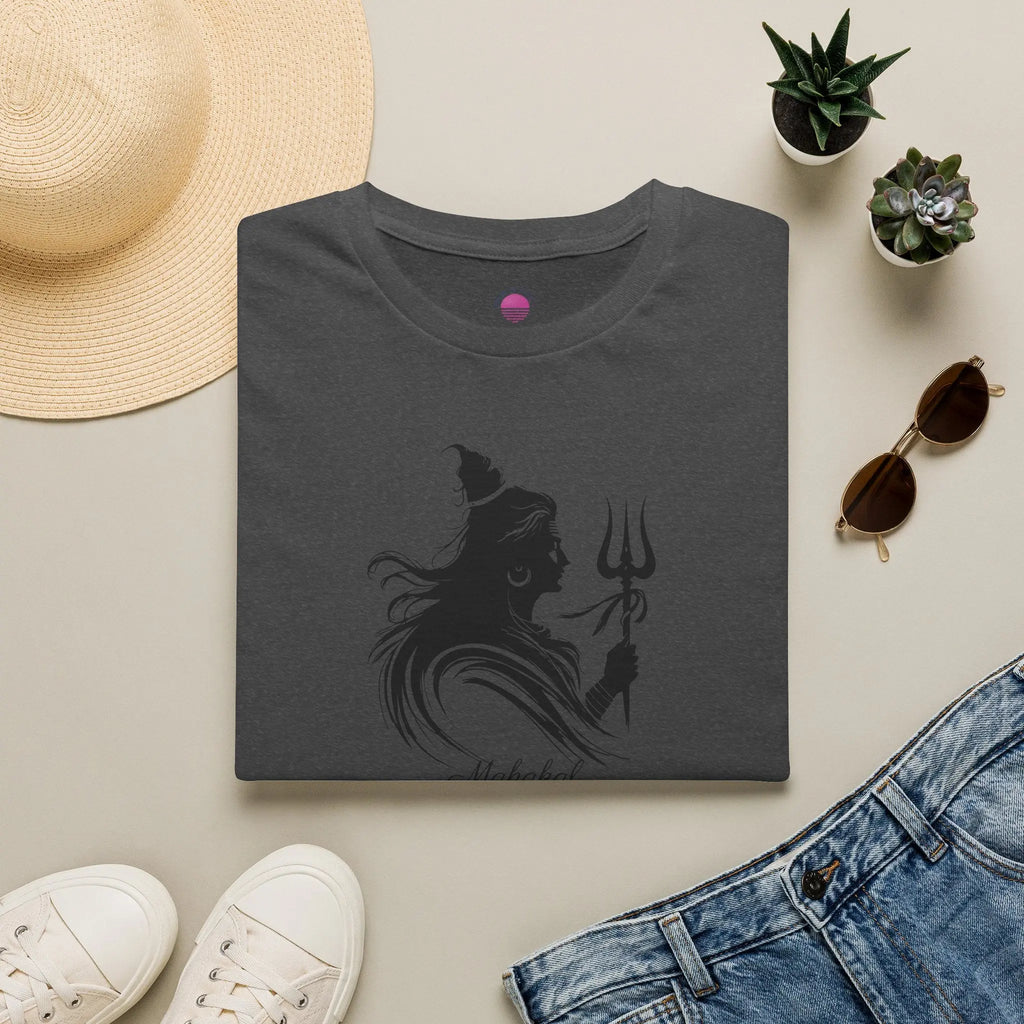 Shiva Trident Tee — Minimal Hindu God Mahadev T-Shirt Printify