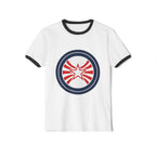 Retro Starburst Ringer T-Shirt Printify Back To Basics