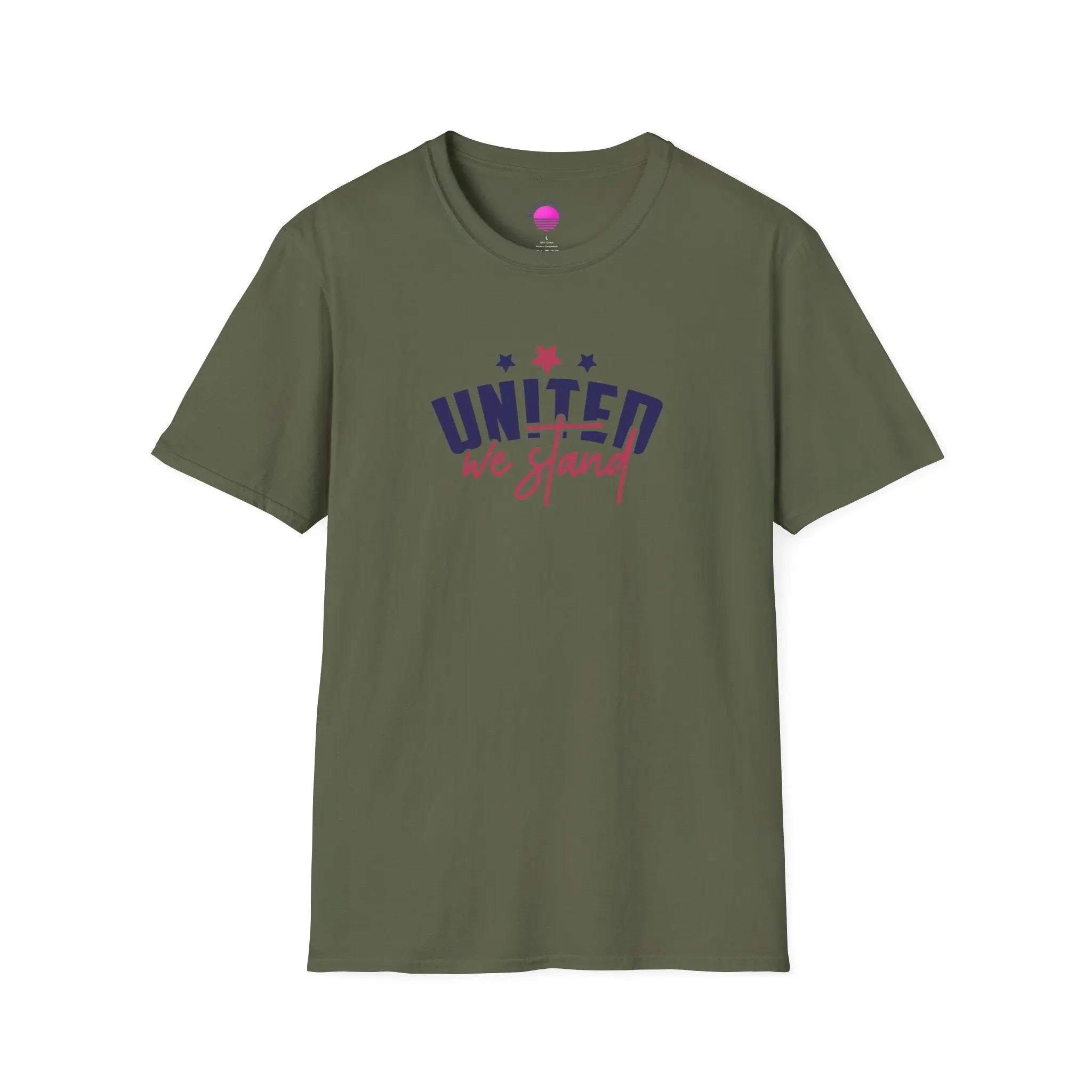 United We Stand July 4th T-Shirt Printify