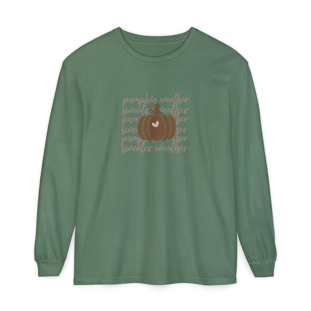 Pumpkin Weather Long Sleeve Tee