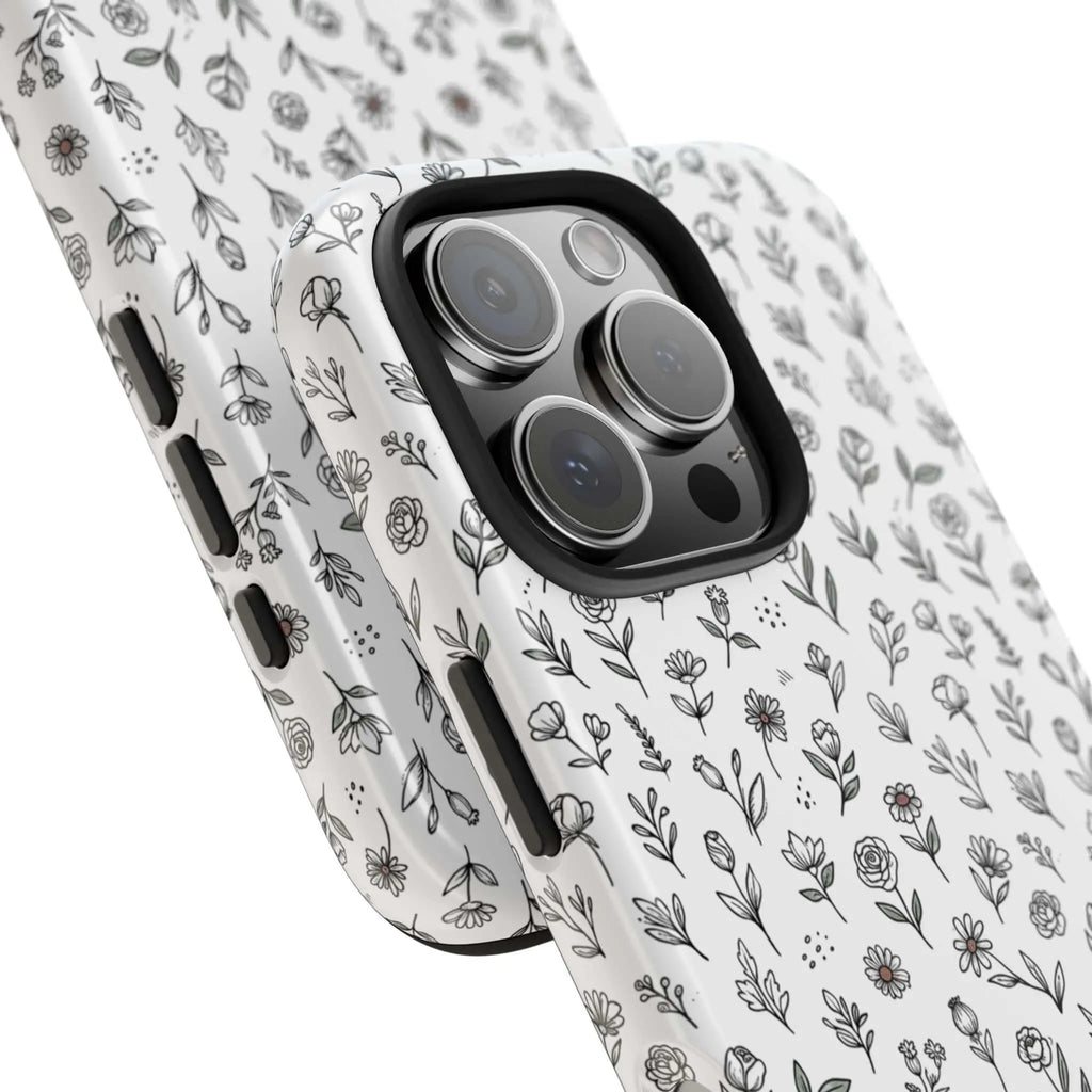 Floral Summer Vibe Phone Case — Tough Protective Floral All‑Over Print Printify