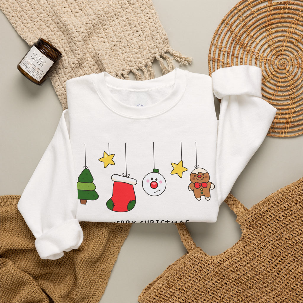 Merry Christmas Festive Character Sweatshirt (global)