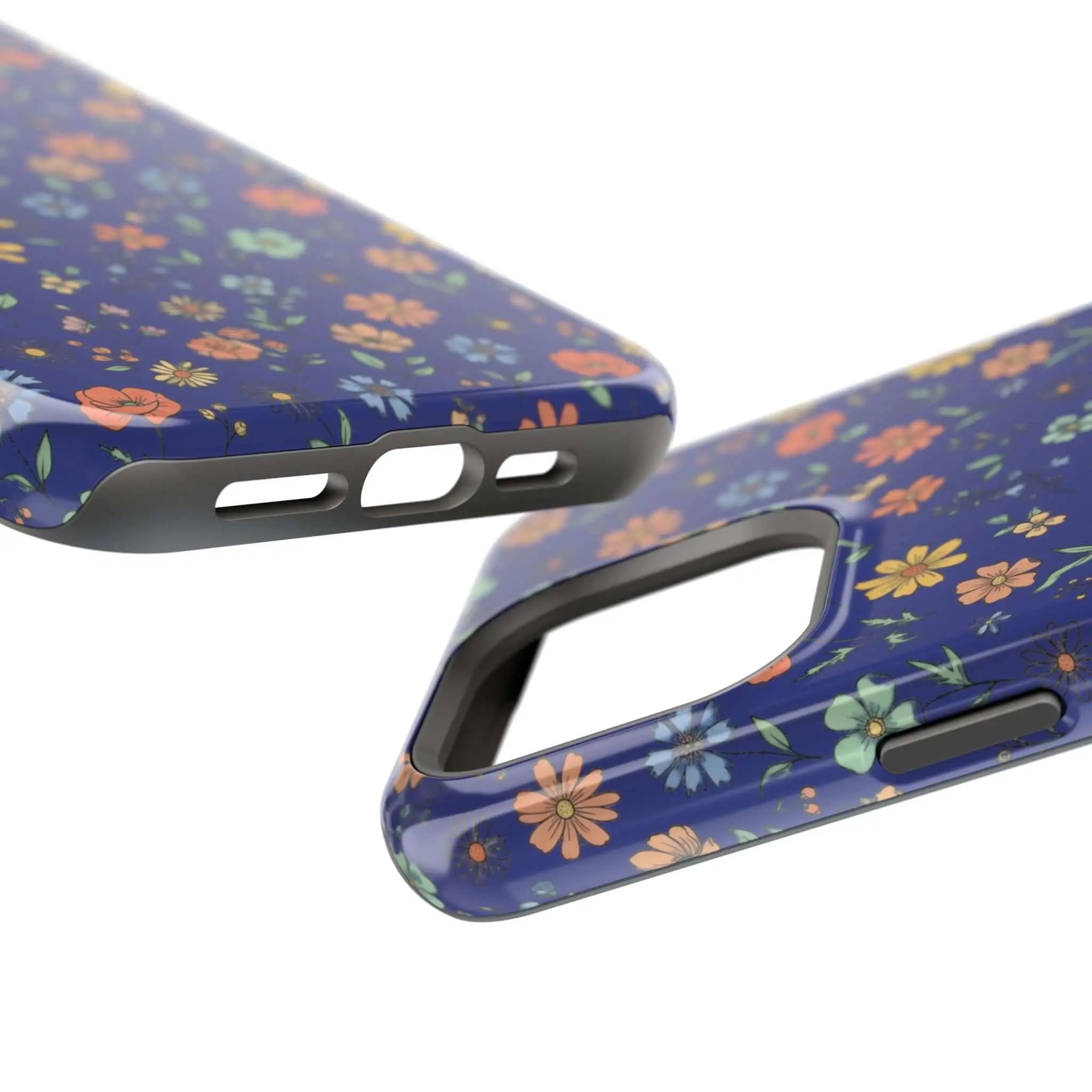 Floral All-Over Seasonal Print Phone Case — Magnetic Impact-Resistant Printify