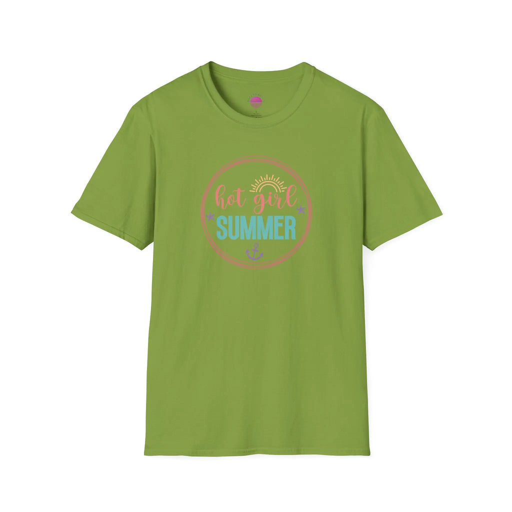 Hot Girl Summer Beachy Sun T-Shirt Printify Back To Basics