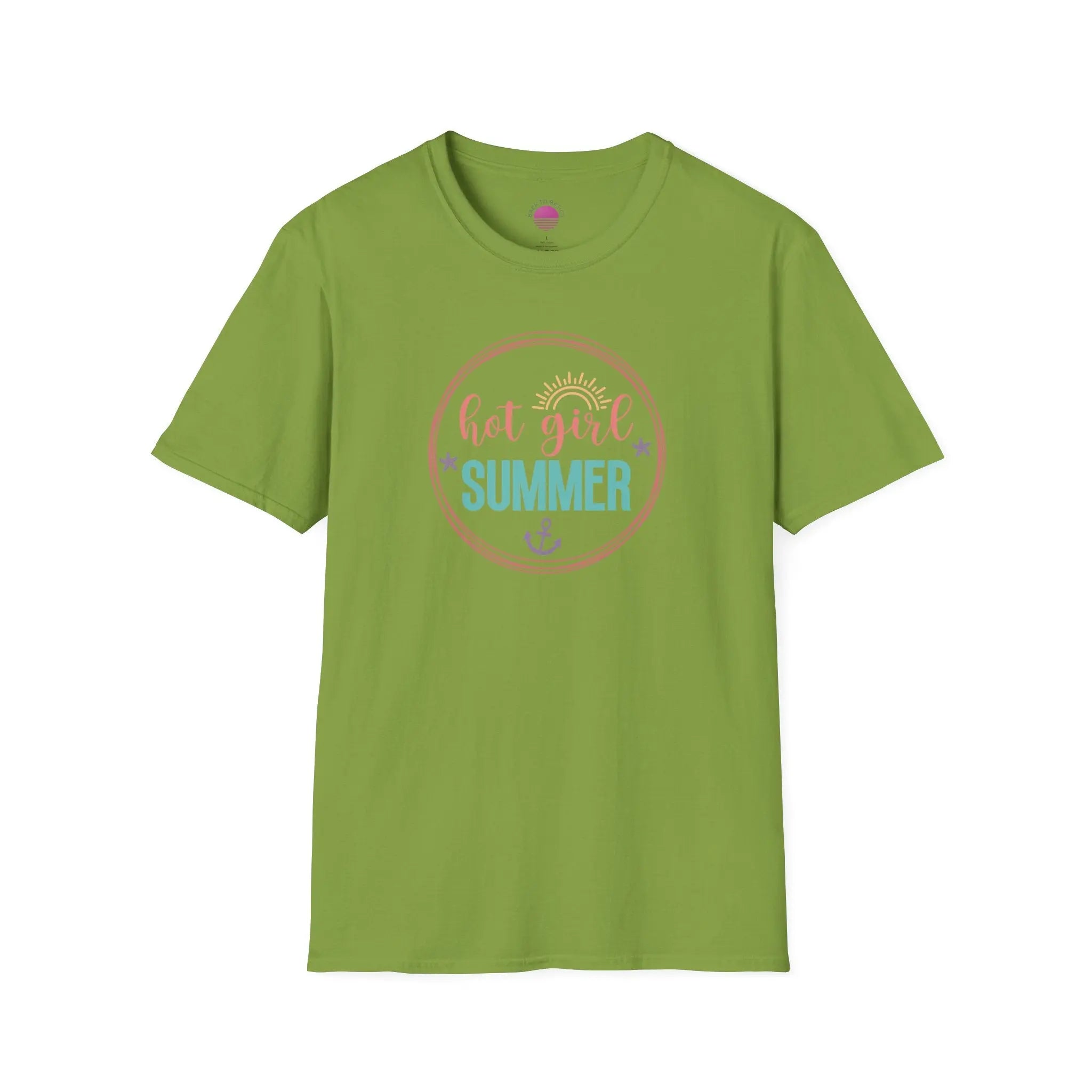 Hot Girl Summer Beachy Sun T-Shirt Printify Back To Basics