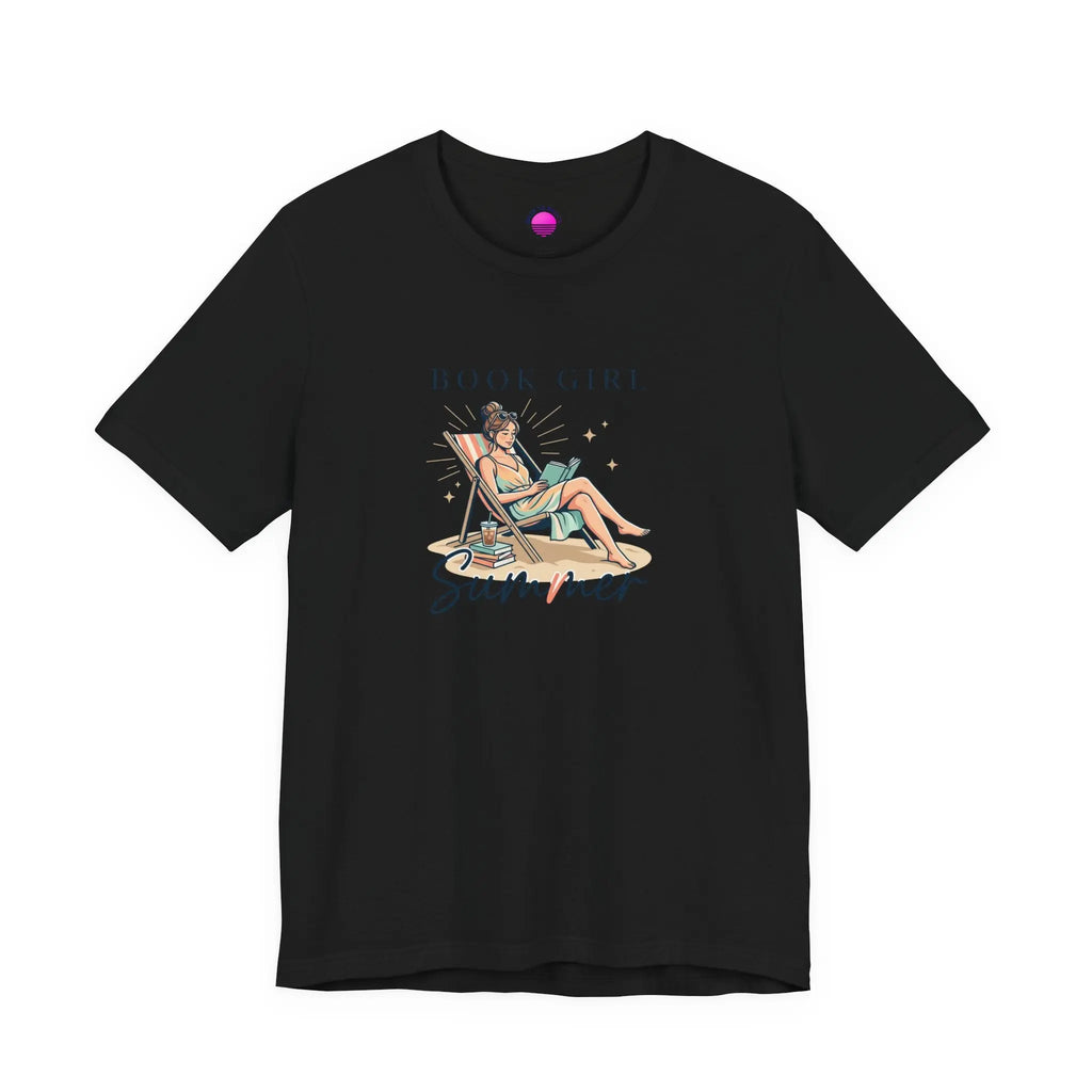 Book Girl Summer Tee | BookTok, beach reads, bookish summer aesthetic Printify