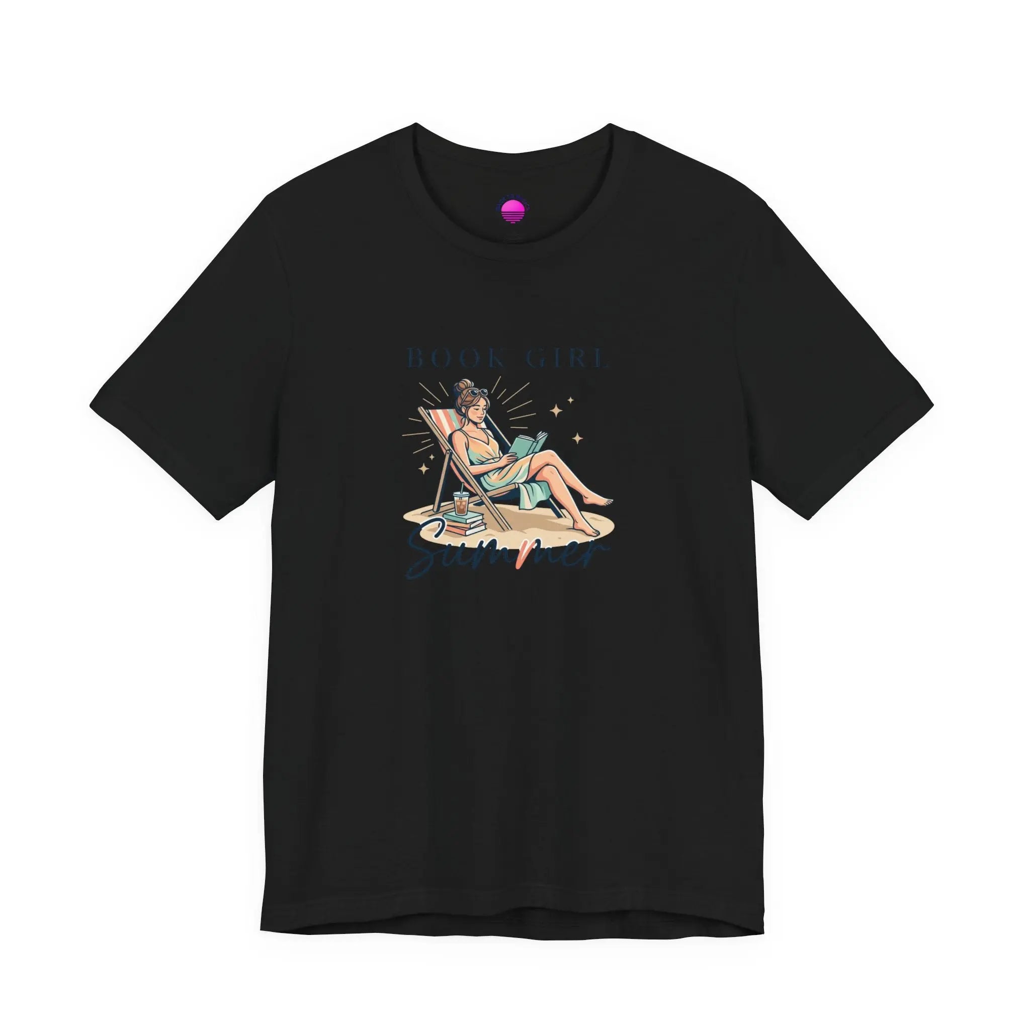 Book Girl Summer Tee | BookTok, beach reads, bookish summer aesthetic Printify