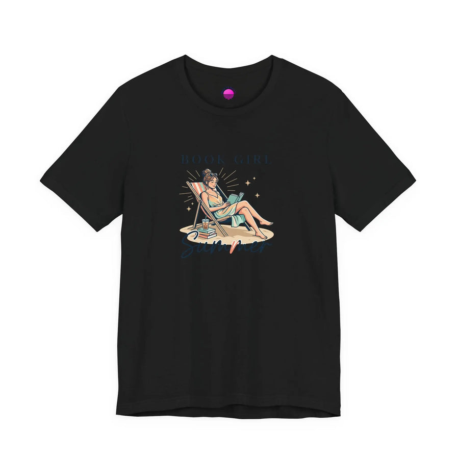 Book Girl Summer Tee | BookTok, beach reads, bookish summer aesthetic Printify