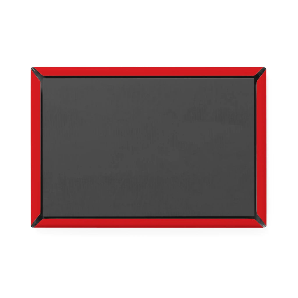 USA Flag Rectangle Magnet — Patriotic Red Fridge Magnet for 4th of July & Veterans Day Printify