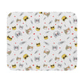 Cat-themed mouse pad featuring cute cats and playful designs in vibrant colors, perfect for animal lovers.