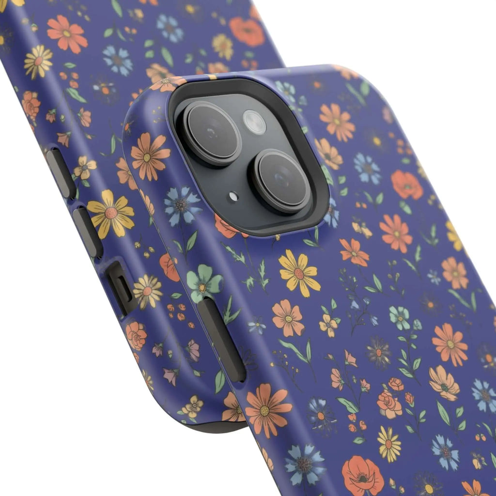 Floral All-Over Seasonal Print Phone Case — Magnetic Impact-Resistant Printify