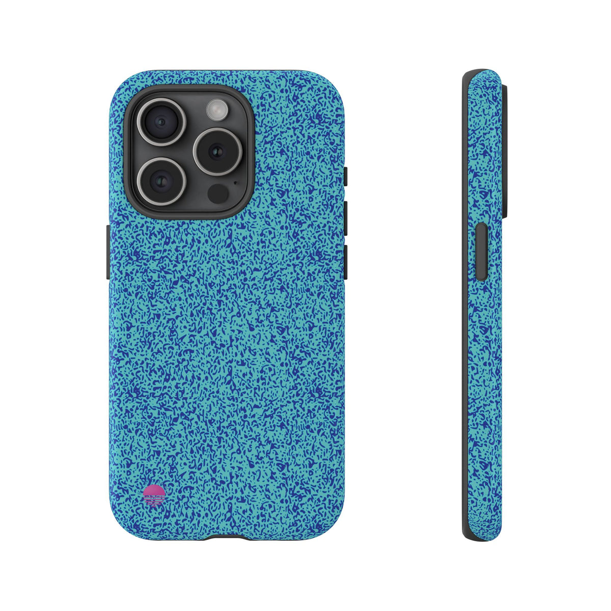 All over print iphone cases aqua blue
