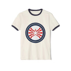 Retro Starburst Ringer T-Shirt Printify Back To Basics