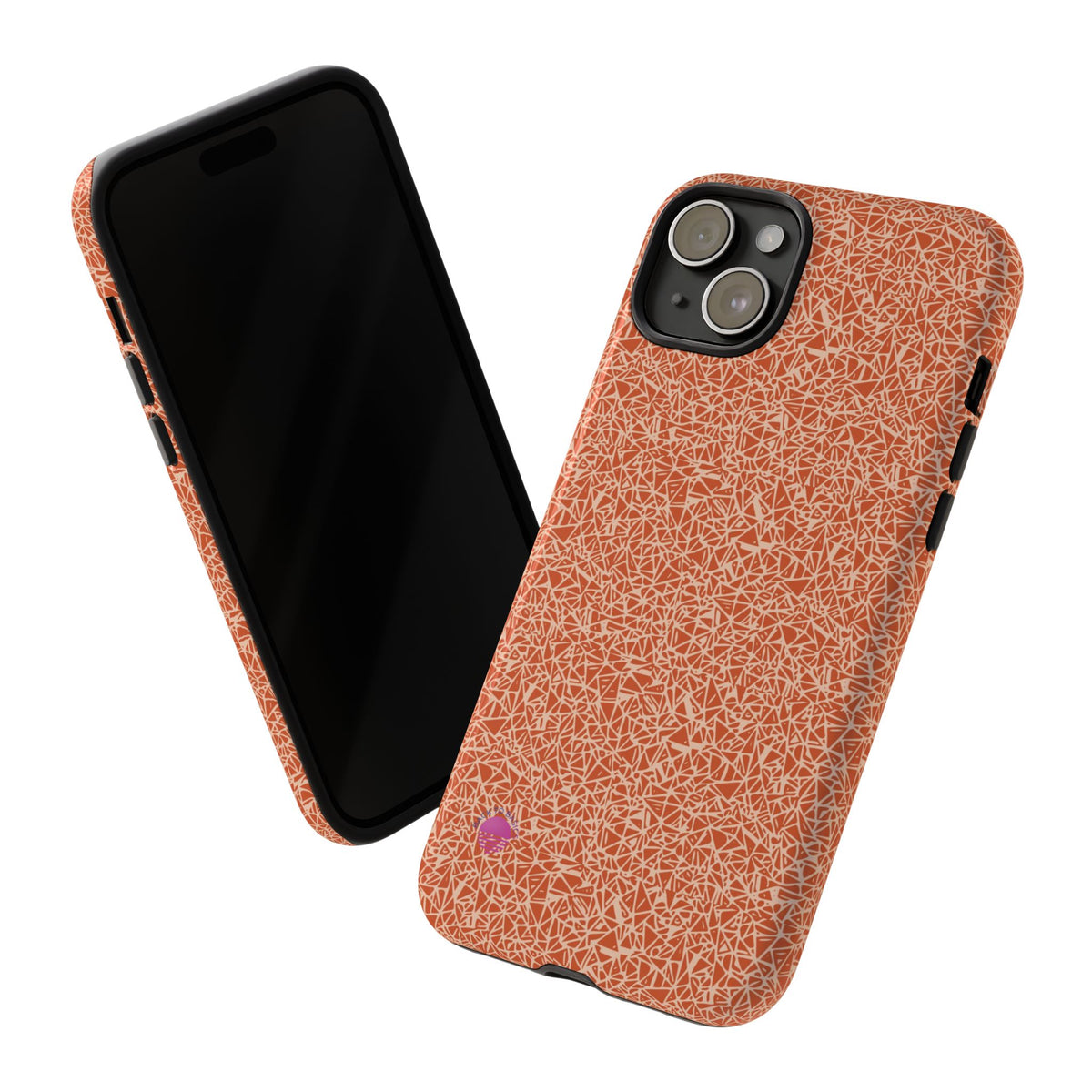 Micro-design phone cases orange