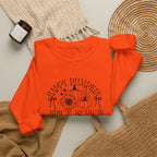 Fall Vibes Crewneck Sweatshirt — 'Happy Pumpkin' Spice Season Bonfires, Sweaters & Hayrides