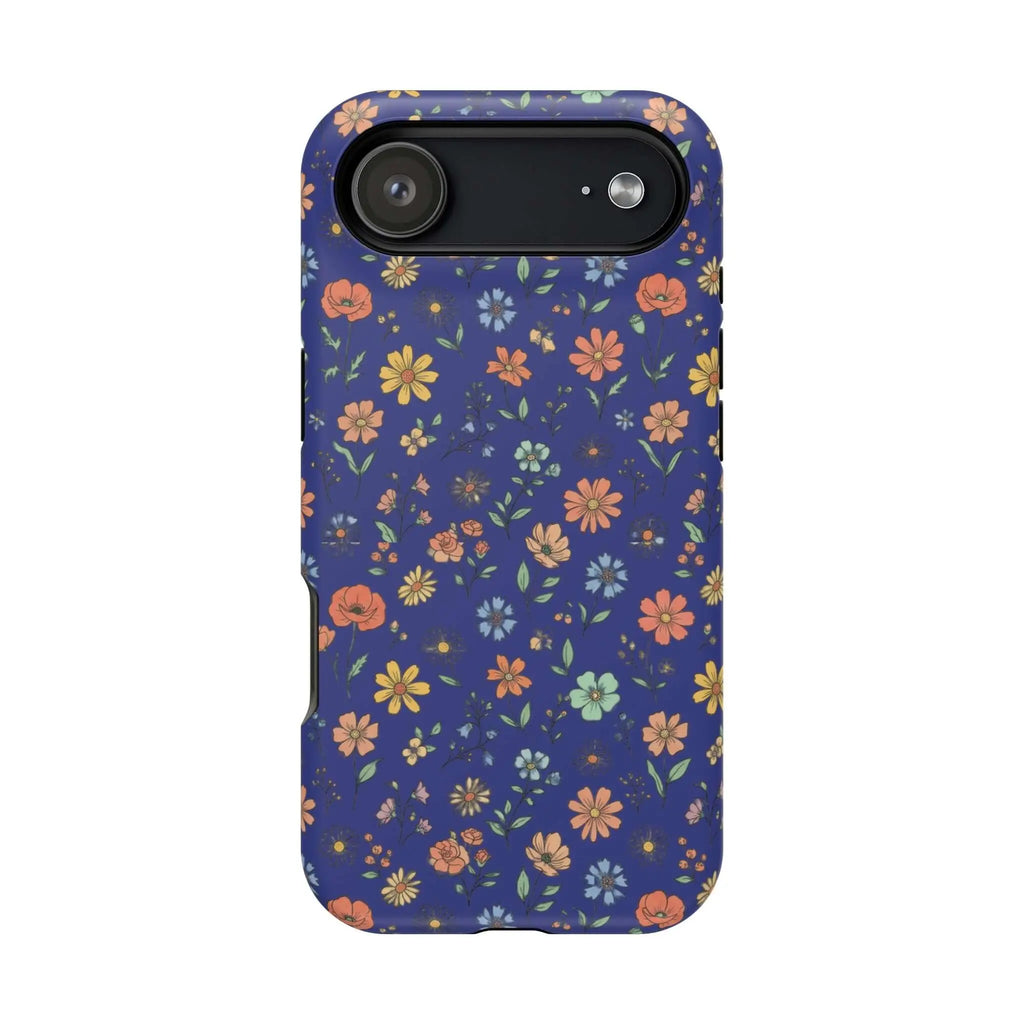 Floral All-Over Seasonal Print Phone Case — Magnetic Impact-Resistant Printify