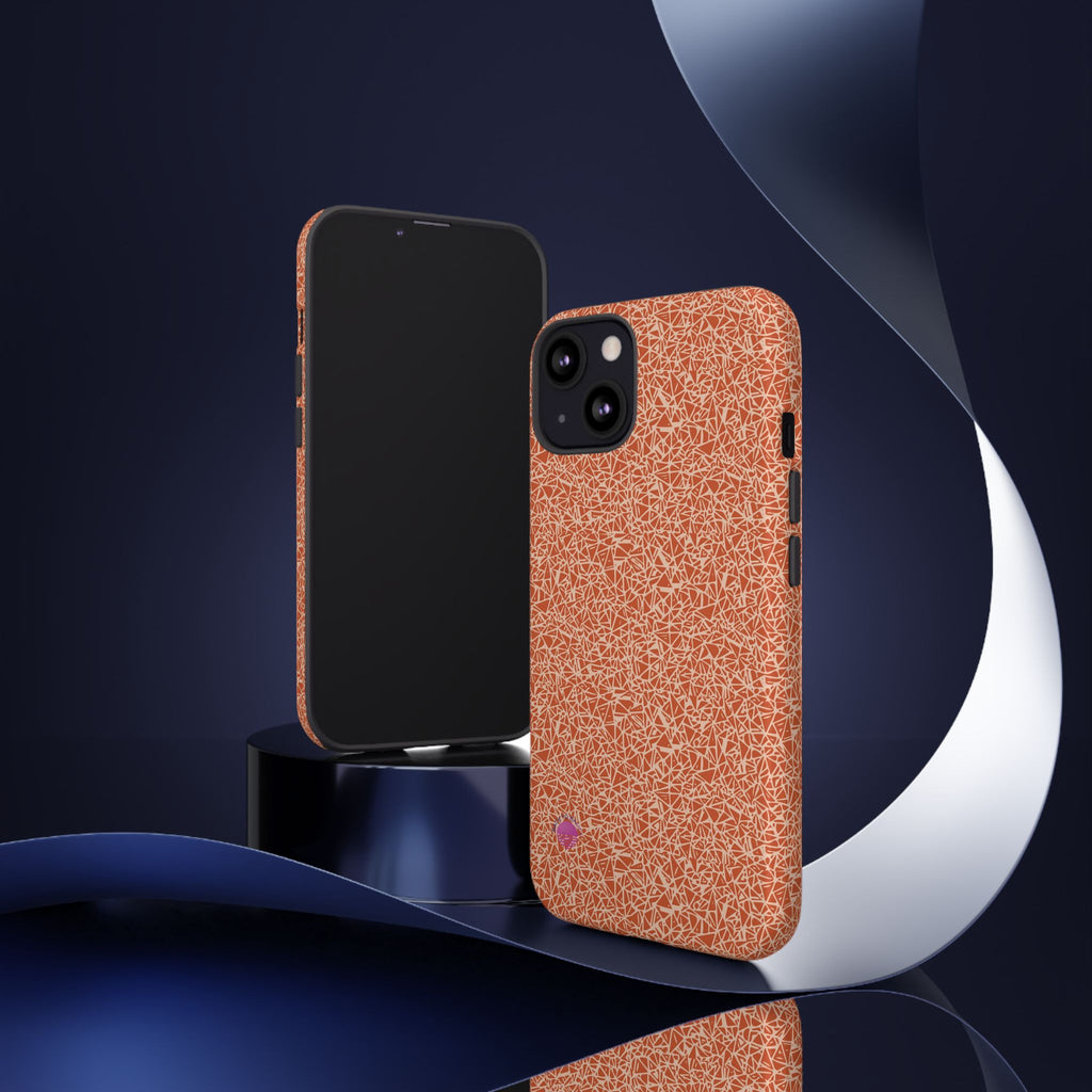 Micro-design phone cases orange