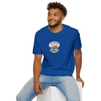 Star Spangled est. 1776 Vintage Van T-Shirt — Patriotic American Flag Tee Printify