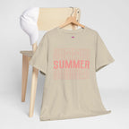 Pink "SUMMER" Graphic Tee — Summer Repeat Printify