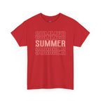 Pink "SUMMER" Graphic Tee — Summer Repeat Printify