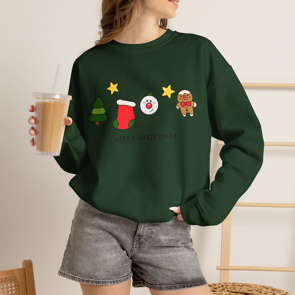 Merry Christmas Festive Character Sweatshirt (global)