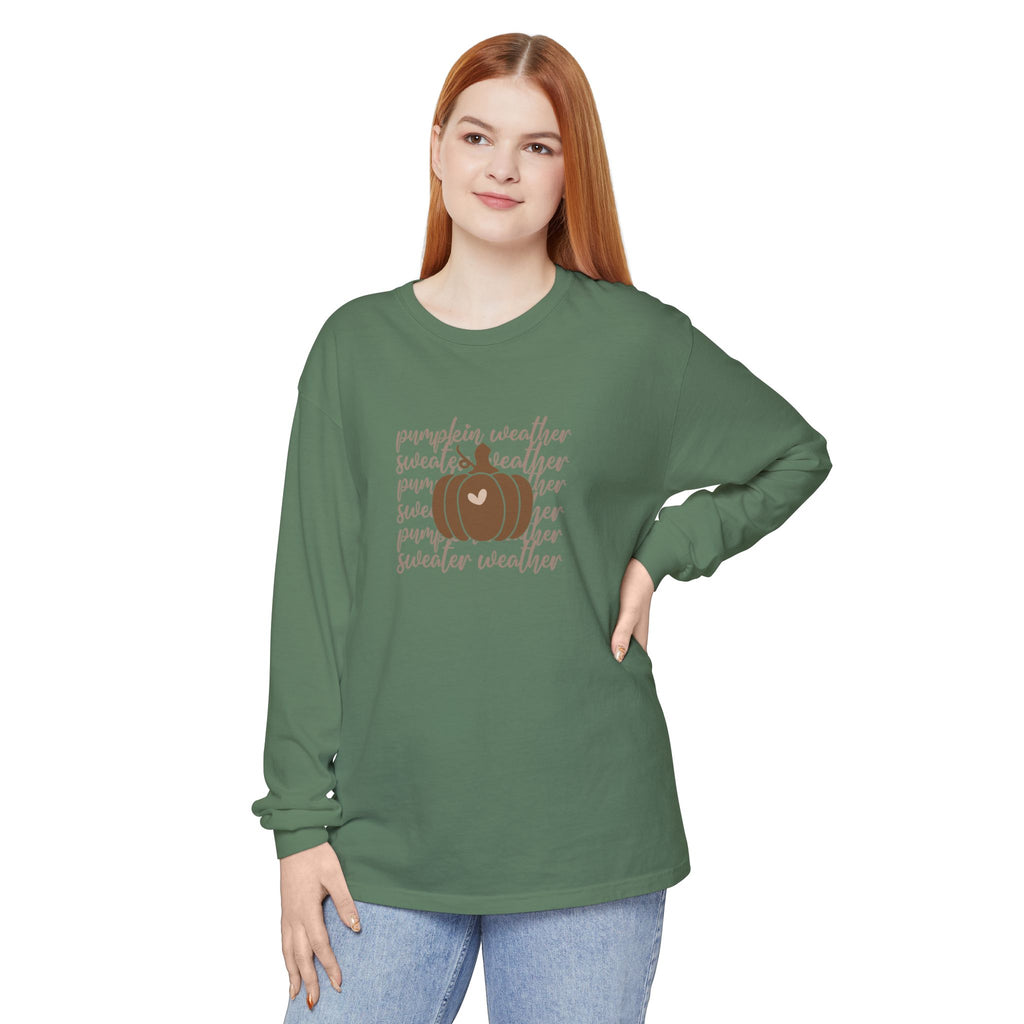 Pumpkin Weather Long Sleeve Tee