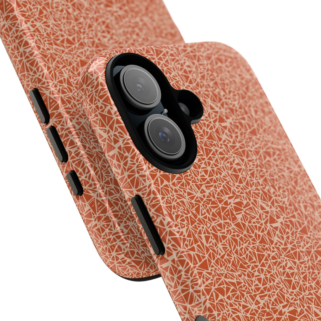 Micro-design phone cases orange