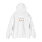 Let’s Get Cozy Hoodie with “Tis the Season to Be Cozy” on the back Soft Holiday Pullover